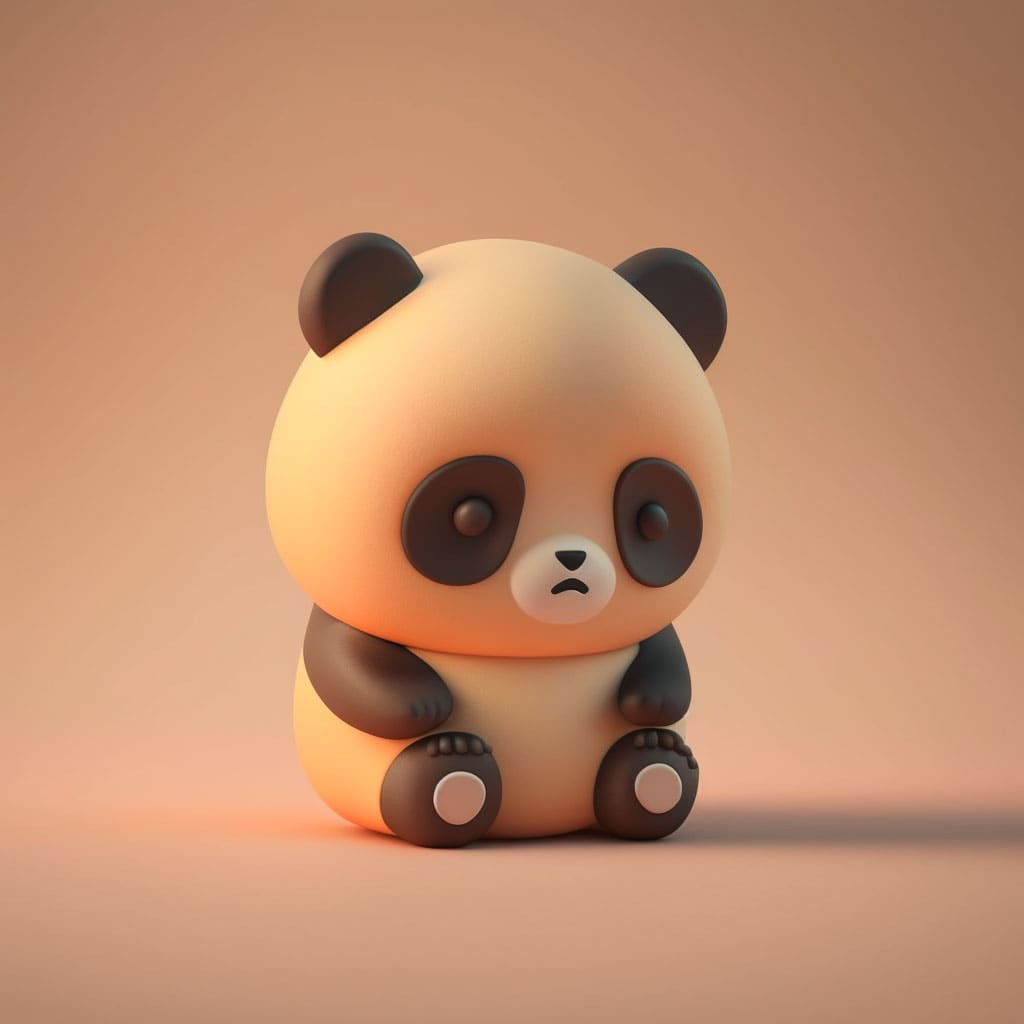 Tiny Cute Panda